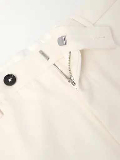 Zegna Straight-Leg Cotton and Wool-Blend Trousers - Men | Thumbnail 6