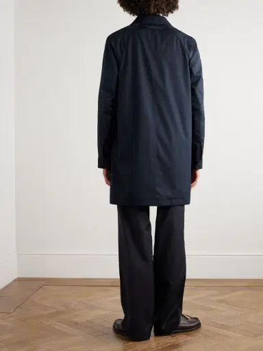 Zegna Twill Coat - Men | Thumbnail 4 Zegna Twill Coat - Men | Thumbnail 4