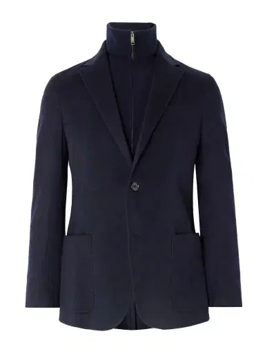 Zegna Layered Cashmere Blazer - Men | Thumbnail 1 Zegna Layered Cashmere Blazer - Men | Thumbnail 1