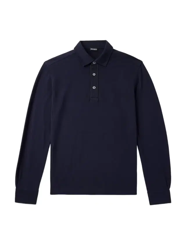 Suede-Trimmed Cotton-Piqué Polo Shirt - Men