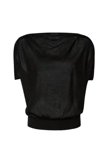 LAPOINTE Cashmere Silk Shirred Sweater | Thumbnail 1