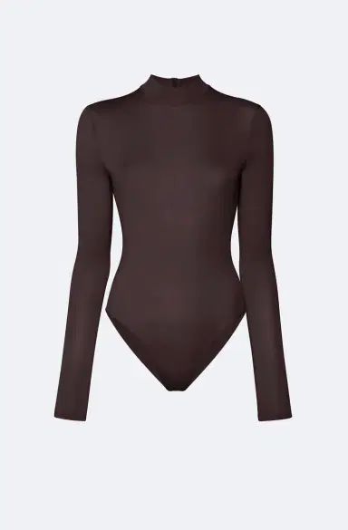 Lapointe Jersey Mock Neck Bodysuit | Thumbnail 4