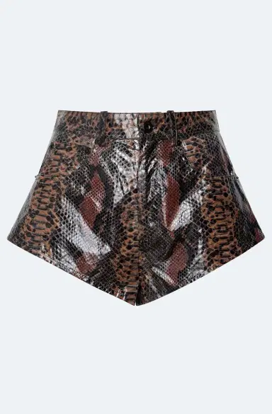 LAPOINTE Laminated Snake Mini Short | Thumbnail 2 LAPOINTE Laminated Snake Mini Short | Thumbnail 2