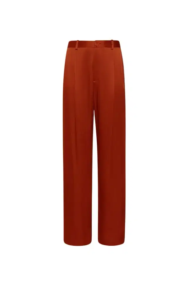 LAPOINTE Satin Relaxed Pleated Pant