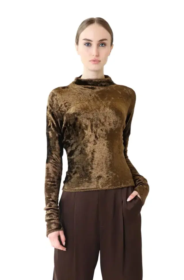 LAPOINTE Velvet Dolman Top