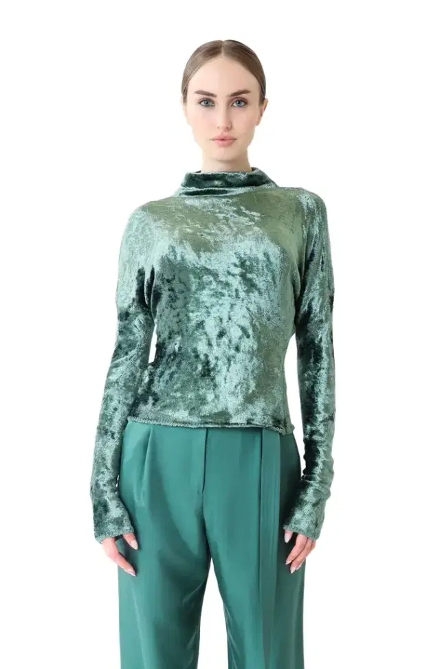 LAPOINTE Velvet Dolman Top