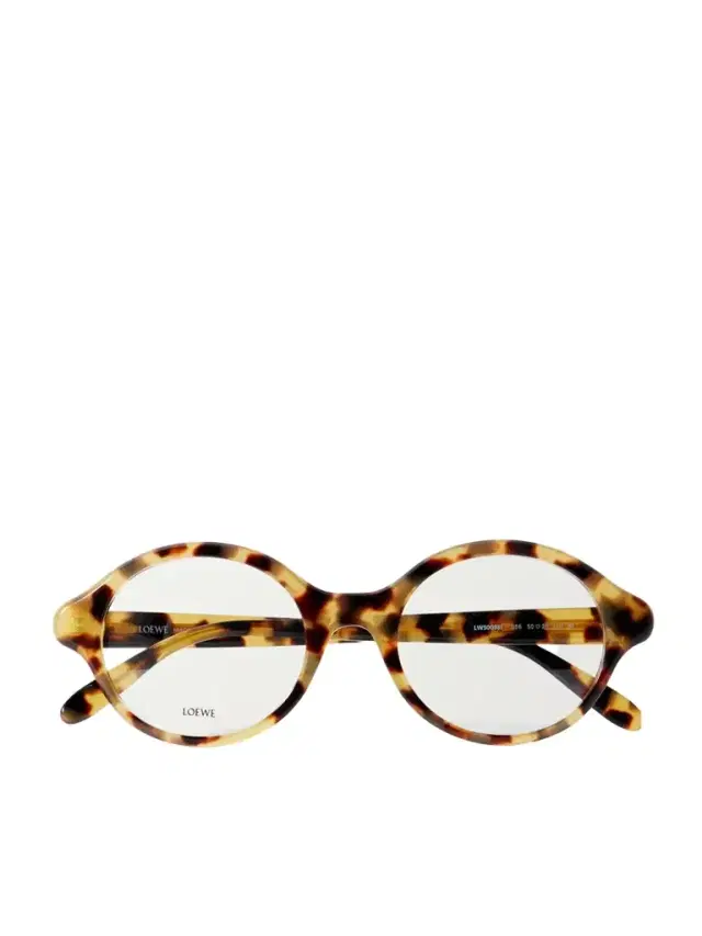 Round-frame Tortoiseshell Acetate Optical Glasses