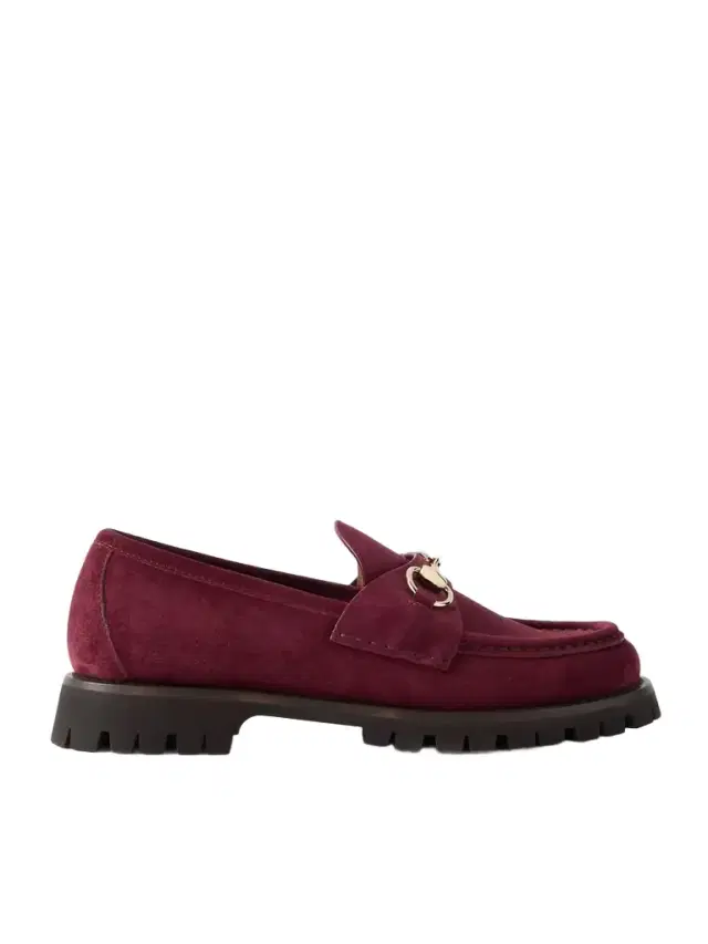 Sylke Horsebit-detailed Suede Loafers