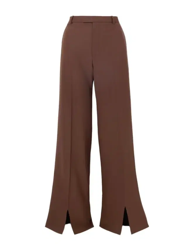 Wool-blend Wide-leg Pants
