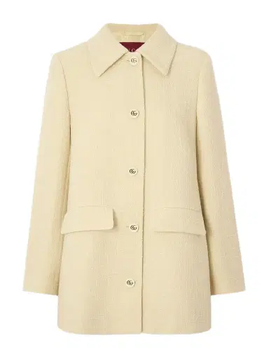 Gucci Wool-blend Tweed Coat | Thumbnail 1