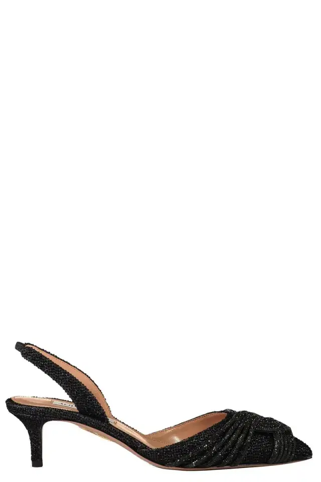 Aquazzura Gatsby Slingback Pump 50