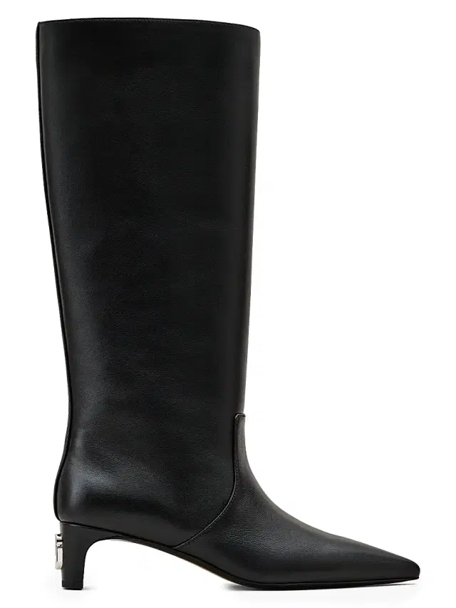 Women's The Mel 45MM Leather Boots - Black Women's The Mel 45MM Leather Boots - Black