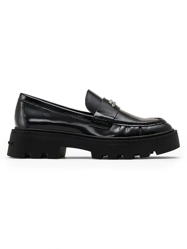Marc Jacobs Women's The Frankie 45MM Leather Loafers - Black