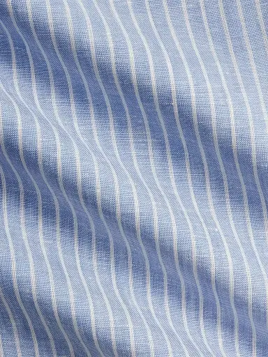 Ralph Lauren Purple Label Men's Striped Linen Shirt - Blue White - Size XS | Thumbnail 6 Ralph Lauren Purple Label Men's Striped Linen Shirt - Blue White - Size XS | Thumbnail 6