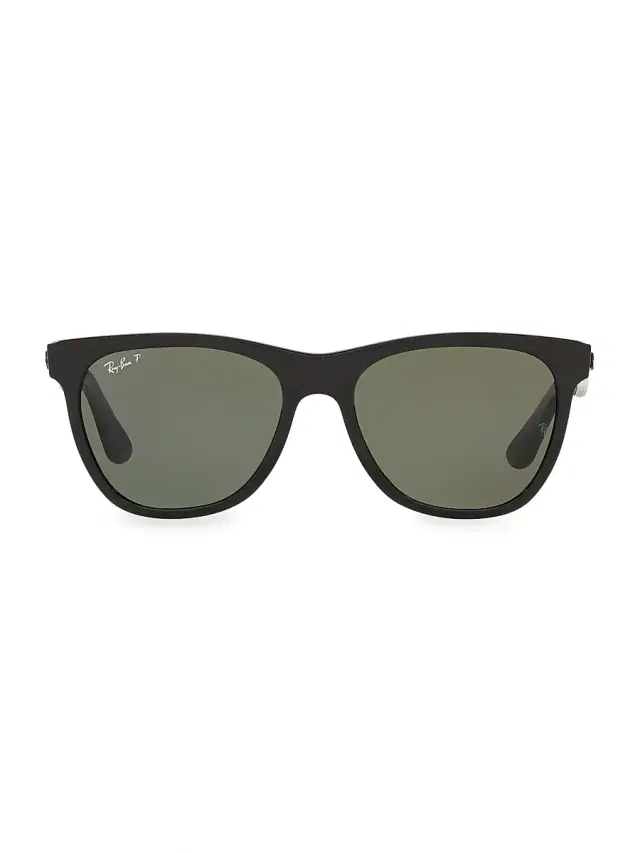Ray-Ban Women's RB4184 54MM Polarized Square Sunglasses - Black