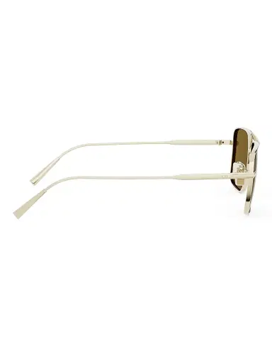 Dior Men's Diorblacksuit S17U 56MM Rectangular Sunglasses - Gold And Brown | Thumbnail 7