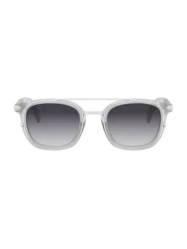 Dior Men's Diorblacksuit S14I 49MM Square Sunglasses - Grey And Gradient Smoke | Thumbnail 2