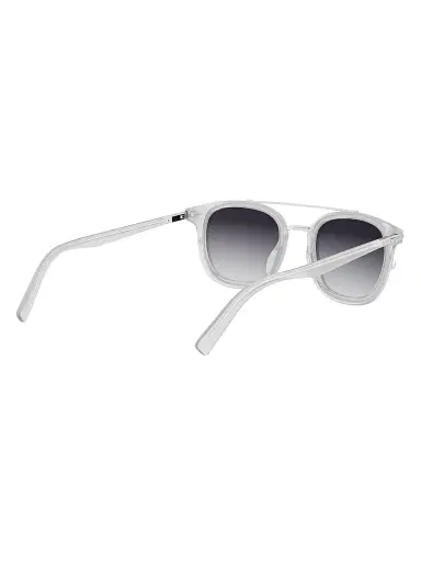 Dior Men's Diorblacksuit S14I 49MM Square Sunglasses - Grey And Gradient Smoke | Thumbnail 6
