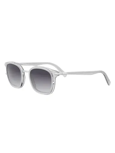 Dior Men's Diorblacksuit S14I 49MM Square Sunglasses - Grey And Gradient Smoke | Thumbnail 1
