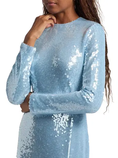PRABAL GURUNG Women's Sequined Sheath Cocktail Dress | Thumbnail 6