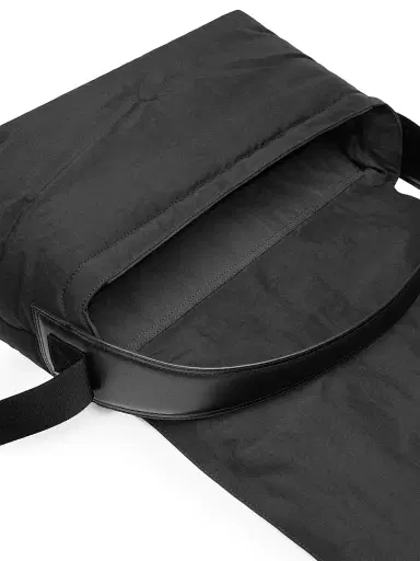 Jacquemus Men's Le Messenger Bambino Nylon Bag - Black | Thumbnail 3