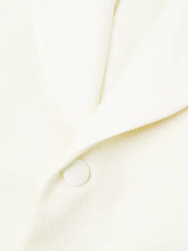 Canali Men's Shawl Lapel Silk-Wool Dinner Jacket - White - Size 40 | Thumbnail 6