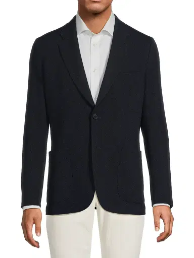 Paul Smith Men's Tribute to Photography Wool Birdseye Jacket | Thumbnail 3