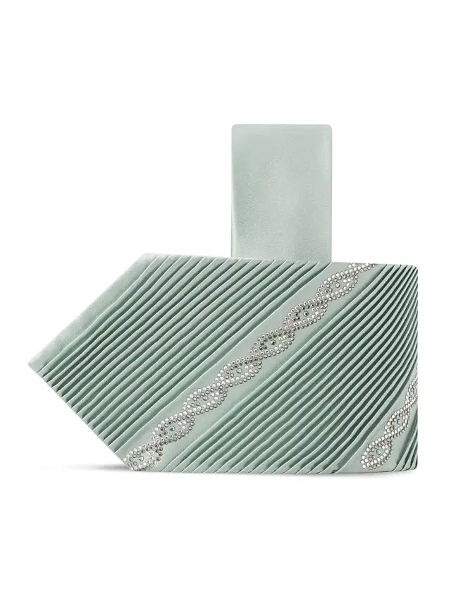 Stefano Ricci Men's Pleated Tie - Turquoise