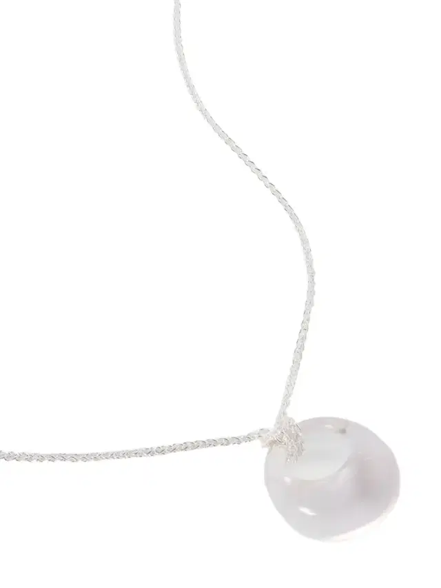 Moonrise Sterling Silver Quartz Necklace