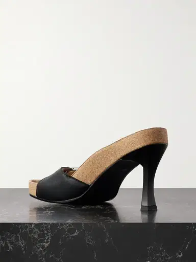 Balenciaga + Scholl Embellished Leather Mules | Thumbnail 3 Balenciaga + Scholl Embellished Leather Mules | Thumbnail 3