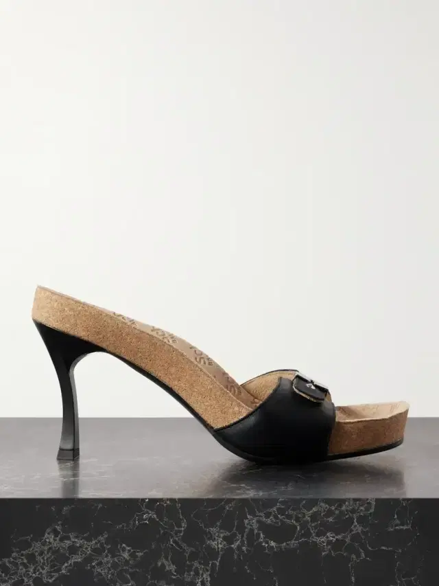 + Scholl Embellished Leather Mules