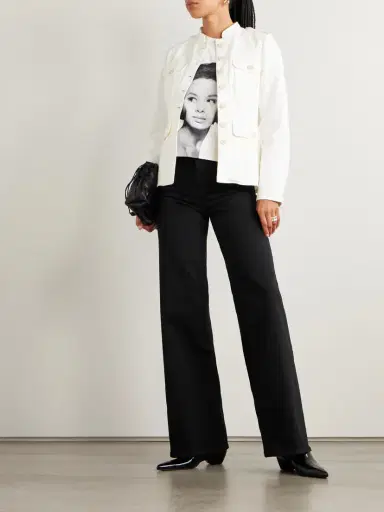 Frame Slim Palazzo Long High-rise Wide-leg Jeans | Thumbnail 2 Frame Slim Palazzo Long High-rise Wide-leg Jeans | Thumbnail 2
