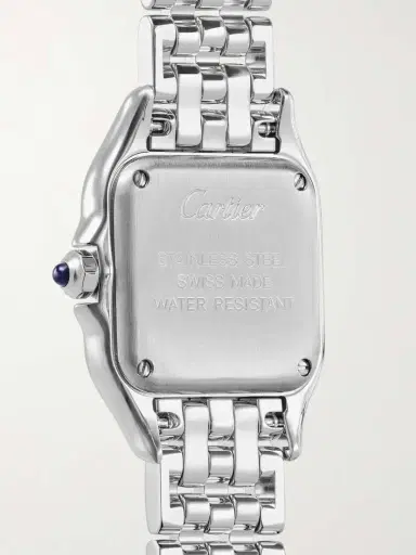 Cartier Panthère De Small Stainless Steel Diamond Watch | Thumbnail 4 Cartier Panthère De Small Stainless Steel Diamond Watch | Thumbnail 4