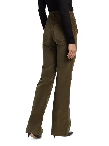 Veronica Beard Women's Crosbie High-Rise Wide-Leg Jeans | Thumbnail 5