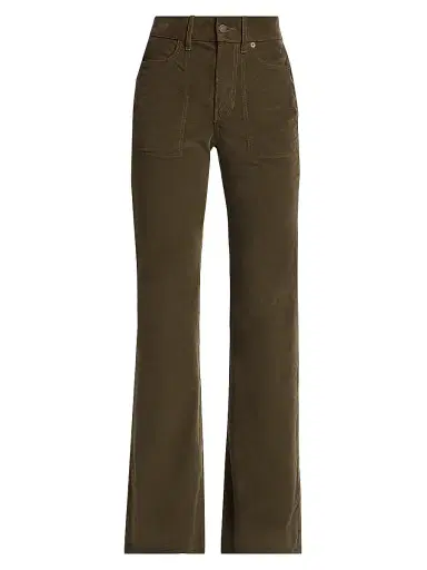 Veronica Beard Women's Crosbie High-Rise Wide-Leg Jeans | Thumbnail 1