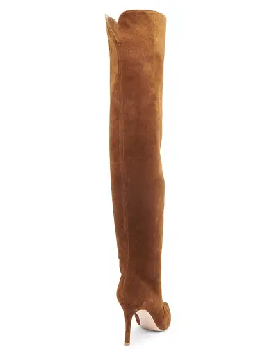 Gianvito Rossi Women's Hansen 85MM Suede Knee-High Boots | Thumbnail 3 Gianvito Rossi Women's Hansen 85MM Suede Knee-High Boots | Thumbnail 3