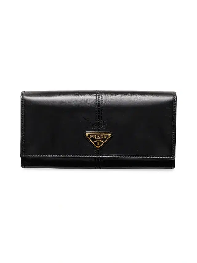 Prada Women's  Leather Wallet - Black