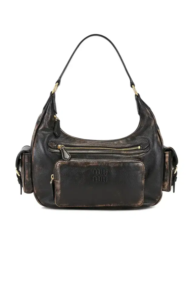 Miu Miu Nappa Old Shoulder Bag