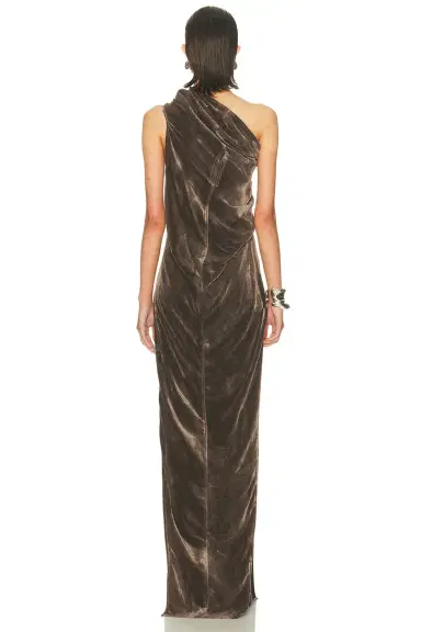 Rick Owens Athena Arrowhead Gown | Thumbnail 3