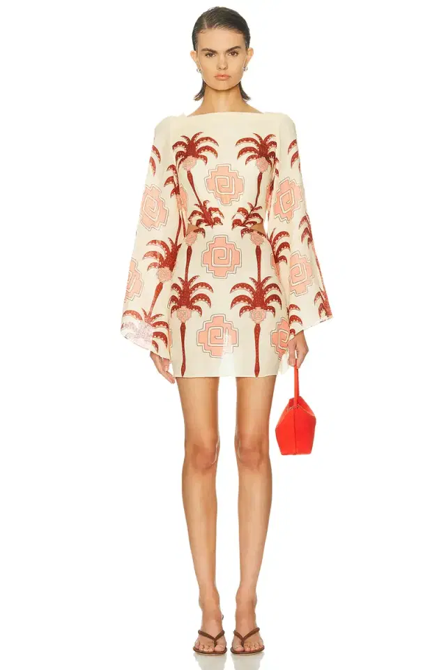 Johanna Ortiz Wave After Wave Mini Dress