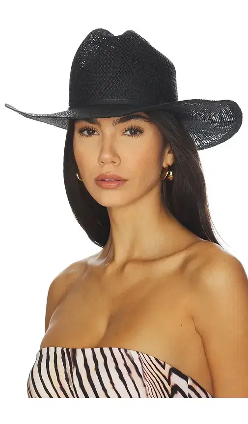 JANESSA LEONE Aiden Cowboy Hat