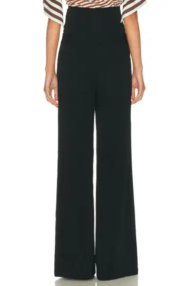 Monse Corseted Wide Leg Trouser | Thumbnail 4