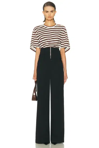 Monse Corseted Wide Leg Trouser | Thumbnail 5
