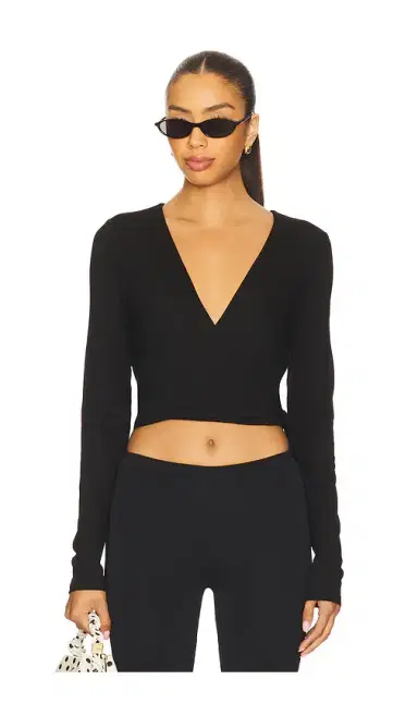 superdown Charlie Wrap Top | Thumbnail 1 superdown Charlie Wrap Top | Thumbnail 1