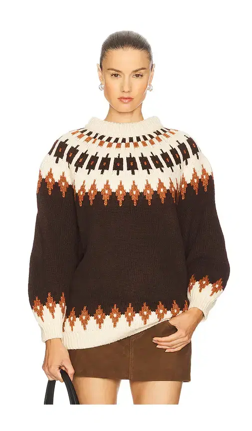 Kathleen Fair Isle Pullover