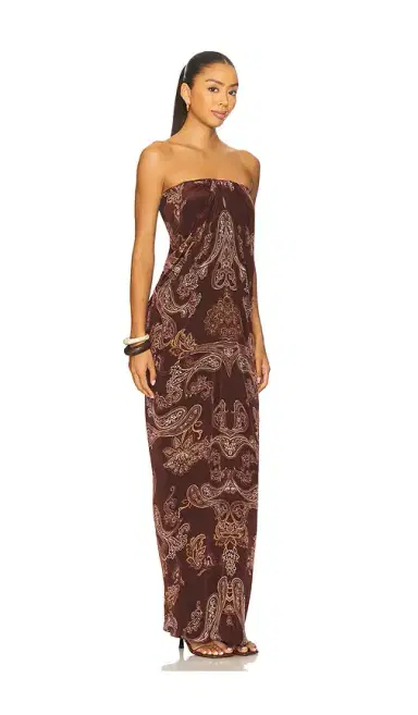 ROCOCO SAND Off Shoulder Maxi Dress | Thumbnail 2 ROCOCO SAND Off Shoulder Maxi Dress | Thumbnail 2