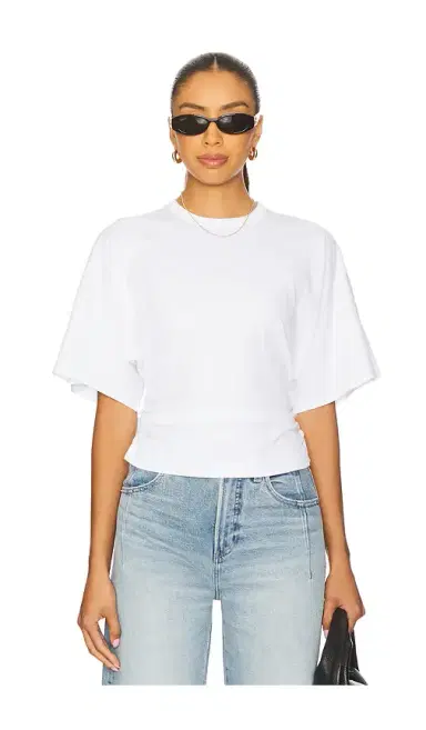 Pistola Veronica Drop Shoulder Cinched Tee | Thumbnail 1