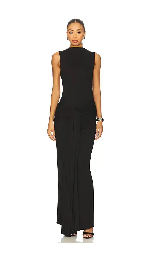superdown Piper Maxi Dress In Black