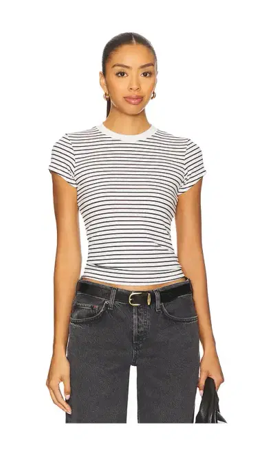 perfectwhitetee Stripe Tee | Thumbnail 1