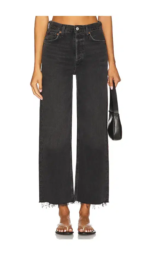 AGOLDE Ren High Rise Wide Leg Jeans